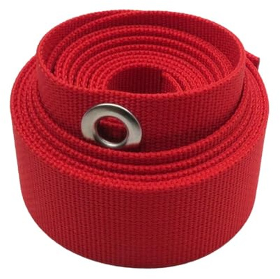 Hellery Cintura con Pesi per Immersioni, Guinzaglio per Snorkeling, Sport Acquatici, Nylon Versatile, 1,93 Pollici di Larghezza, Imbracatura Resistente da 137, Rosso