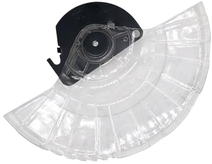 Protector Para Disco De Amoladora,Cubrepolvo Para Disco De Esmeril | Accesorio De Sierra De Aluminio Transparente 25 Cm Para Carpintería Trabajo Madera Y Renovación Hogar,Para Taller De