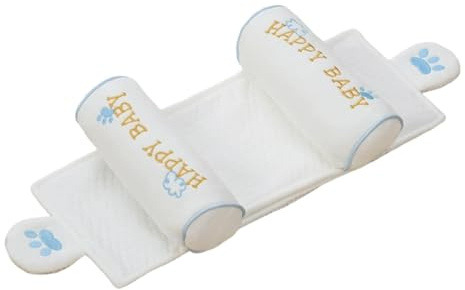 demaxiyad Almohada Infantil - Transpirable Suave Portátil Ergonómica - Almohada De Cabeza Y Soporte Para Niños Pequeños,Para Hogar, Silla De Coche, Carrito, Dormitorio, Cuarto Bebé, Hospital,
