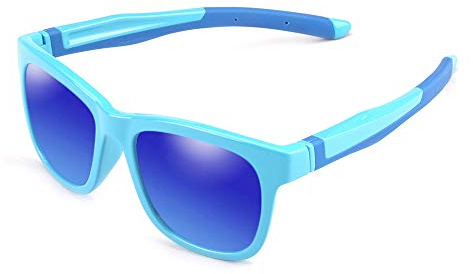 ASVP Shop Children Kids Boys Girls Baby Polarized Sunglasses Silicon Rubber Shades Glasses Age 3-10