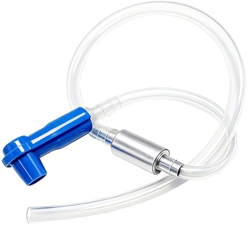 GZTINGI Universal Brake Bleeder Hose Kit, One-Way Brake Bleeder Check Valve Tube Bleeding Tool, Brake Fluid Pressure System Tools for Car Motorbike Motorcycle Bike DIY Service and Maintenance