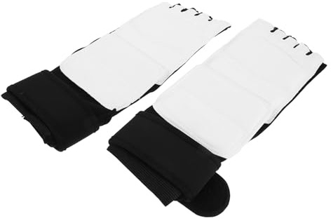 Luxshiny Protección para Pies de Taekwondo Absorción y Dispersión de Fuerza, Diseño Ventilado y Doble Refuerzo para Entrenamiento de Artes Marciales y Kickboxing