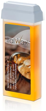 Italwax Classic Roll-On Wax Cartridge – Pack of 6 x 100ml – Natural Formula – Gentle on All Skin Types – For Professional and At-Home Use