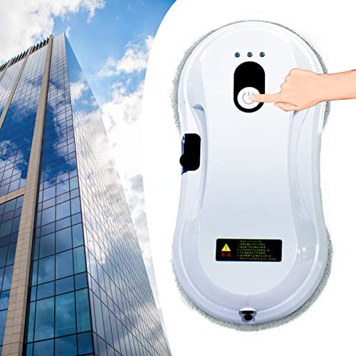 80W fönsterputsrobot, fönsterdammsugare Smart glasrengöringsrobot med fjärrkontroll, för utomhus-/inomhusfönster