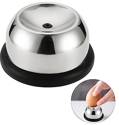 Zimoer Buca Uova, Bucauova In Acciaio Inox, Perfora Uova, Perforatore Per Uova, Perforatore Per Uova e Uova (Nero)
