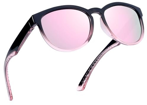 Myiaur Polarisierte Sonnenbrille UV-Schutz für Damen, Trendy um Design für Fahren Sport