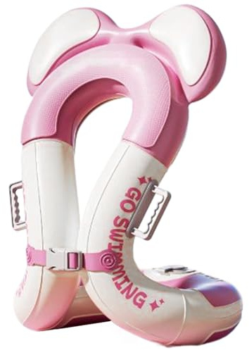 Chaleco salvavidas para niños | Chaleco salvavidas inflable para niños con alas de brazo - Anillo de natación portátil con cierres de seguridad ajustables para jardín de verano