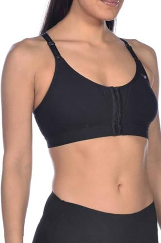 ARENA Sujetador Flora D-Cup, Reggiseno Sportivo Donna, Nero, 90