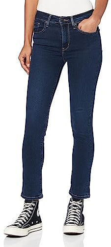 Levi's 724 High Rise Straight, Jeans Donna, Blu (Bogota Sass), 23W / 28L
