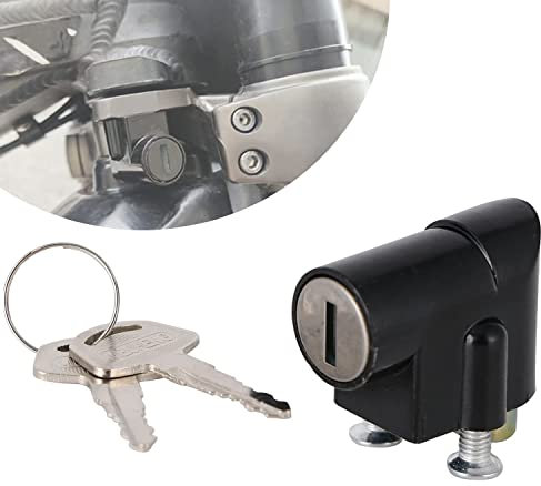 JFG RACING Antivol pour casque de moto - Verrou fixe sécurisé pour moto Sur Ron Light Bee X/S