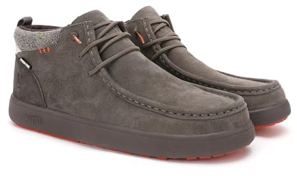 WALK IN PITAS | BAIKAL | Stivali casual da uomo | Stivaletti in pelle| Scarpa urbani | Mocassini | Nautiche invernali | Sneakers Casual | Calzatura Senza lacci | Calzature Walkinpitas | Tortola | 43