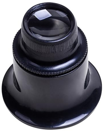 20X Jewellers Loupe, Professional Eye Loupe Magnifier Jewellery Magnifying Glass Watchmaker Tool for Stamp Coin Diamond Repairing