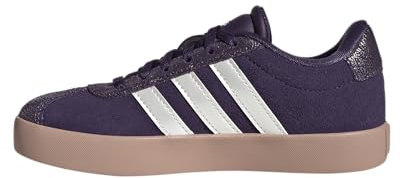 adidas Unisex Kinder Vl Court 3.0 Shoes Kids Purple 6 Schuhe, Aurora Plum Zero Met Pink Gum