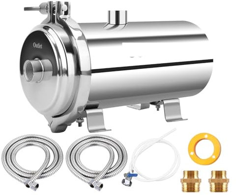 ZKLGS Impianto ad osmosi inversa, Depuratore d'Acqua Tutta la casa Ultration Filtro Acqua 0,01um Filtra 3000L/H SUS304 Acqua Potabile