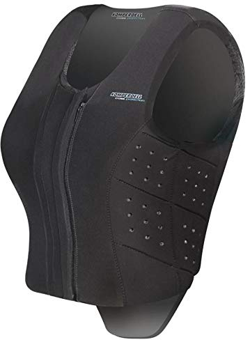 Komperdell Sicherheitsweste Equestrian Frontzip Regular Fit | Farbe: schwarz | Größe: M