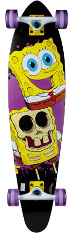 Kryptonics 36 Complete Longboard Skateboard – Colorful Design for Kids, Great for Cruising & Tricks