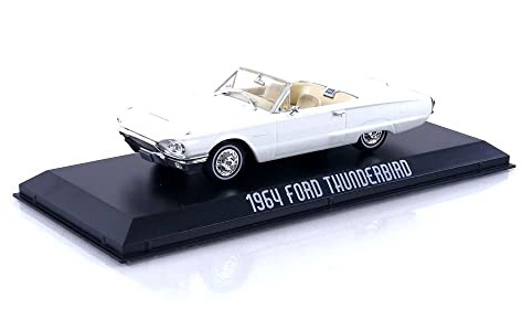 Greenlight 86625 Thunderbird Miniature car from The Collection, Wimbledon White