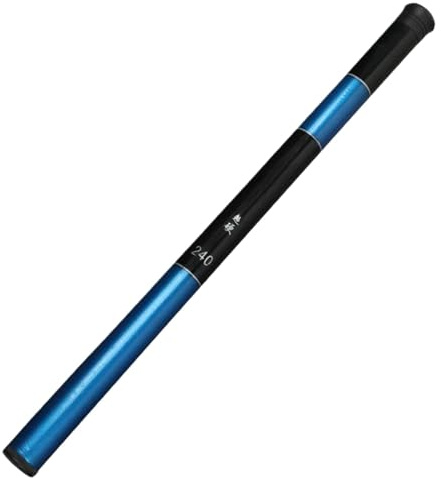Infällbar fiskespö, kompakt fiskespö Lätt glasfiber Pole