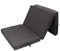 HERLAG Klappmatratze Senior (Farbe dunkelgrau, Maße 195x85x10 cm, Gästebett, Faltmatratze, Bezug waschbar) P05010-2079