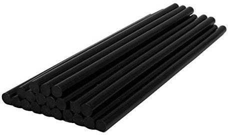 VARACL Lot de 20 bâtons de colle thermofusible pour pistolet à colle chaude pour loisirs créatifs, maison, bureau, projets d'artisanat et réparation, diamètre 7 mm, longueur 20 cm