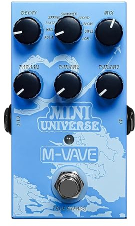 M-Vave Miniuni - 9 digitale Reverb-Effekte in einem Gitarrenpedal