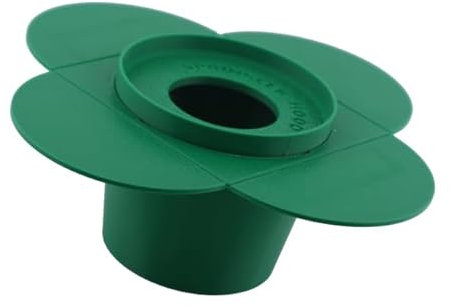 Genérico 2 Unidades de Protector Innovador SprinklerHood para Aspersores de Césped, Material Resistente, Verde