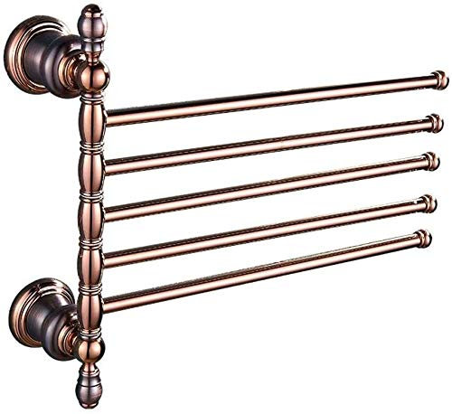 Portasciugamani da bagno in ottone anticato porta asciugamani organizer stand