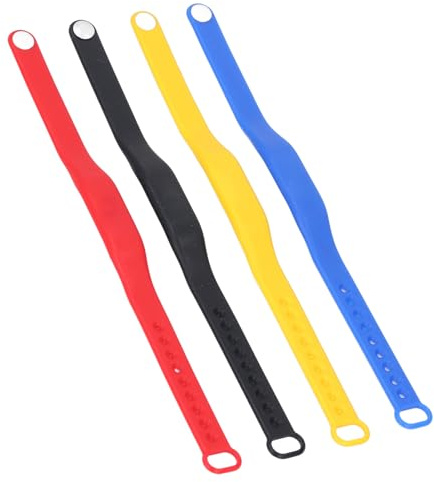 Yctze 4pcs Colorida Pulsera de Silicona Nfc para Control de la Piscina de la Piscina del Hotel de la