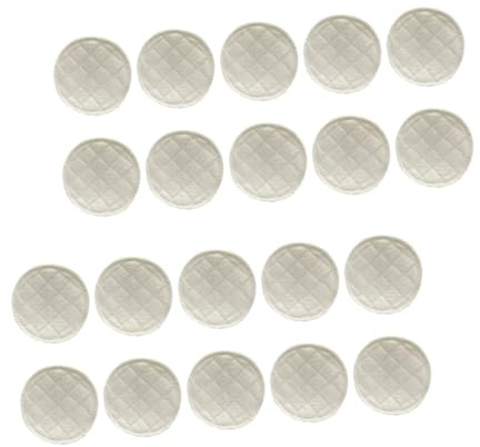 UTHCLO 20Pcs Washable Breast Pads for Breastfeeding Leak-Proof Cotton Nursing Pads with 3-Layer Protection for Moms Baby Shower Use