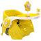 Venture Bubble Table Booster Seat, Portable & Wipe Clean, Removable Feeding Tray with Toys - Sunny Yellow