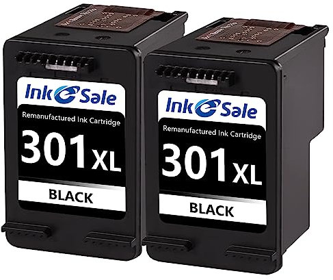 INK E-SALE 301XL Druckerpatronen Multipack Ersatz für HP 301 Druckerpatronen Schwarz für Envy 4500 5530 4504 4502 DeskJet 2540 1510 1000 1050 2050 2544 3050 1010 2549 OfficeJet 2620 4630 4632