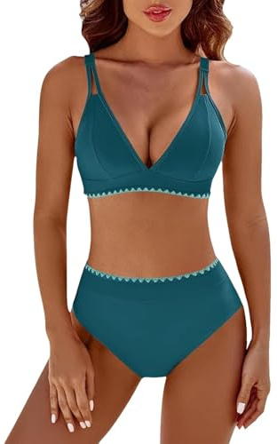 De Maillot Bain Femme Taille e Bronzant Grande 2 Pièces Ado Fille Tankini Grossesse Robe Ensemble Ete Sexy Bikini String Chic Et Elegant Tanga Culotte Ensembles Maillots Deux Ronde