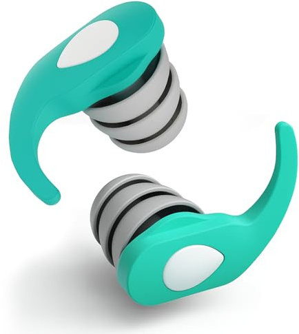 Schallwerk ® Water+ Bouchons d'oreilles Étanches – Bouchons d'oreilles Réutilisables pour la Natation – Protection contre l'eau