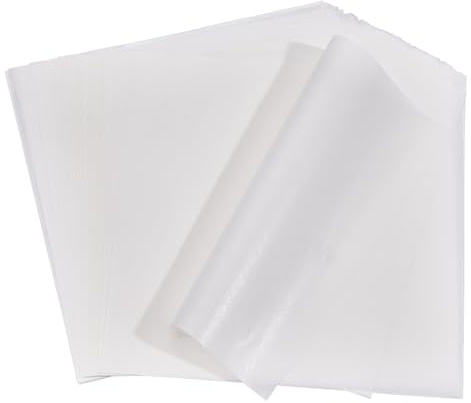 NBEADS 120 Pcs Papier à Repasser pour Perles Fusibles, Papier Sulfurisé Carré Blanc Résistant à la Chaleur pour Perles Fabrication Artisanale et Accessoires Spécifiques, 20x20cm