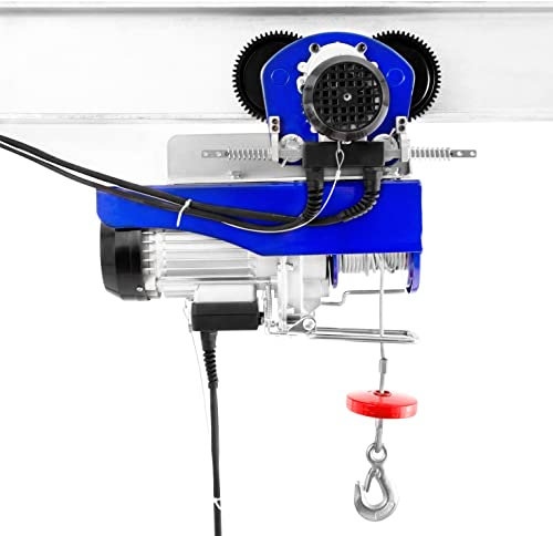 Pallit Argano con carrello elettrico | 300 kg/12 m | 600 kg/6 m | incl. telecomando con cavo lungo 1,6 m