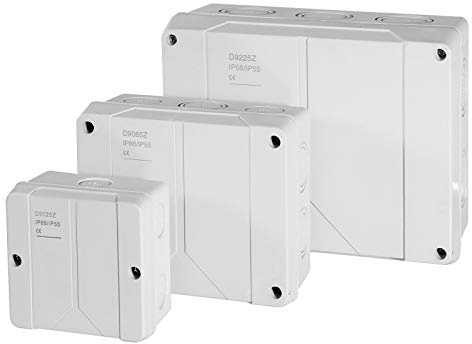 Verteilerdose Abzweigdose in 5 Größen zum auswählen (170x125x80mm)
