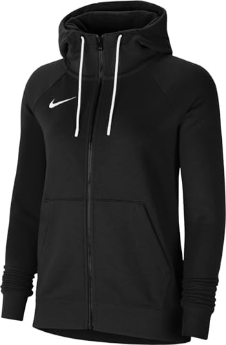 Nike Femme W Nk Flc Park20 Fz Hoodie, Noir/Blanc, S EU