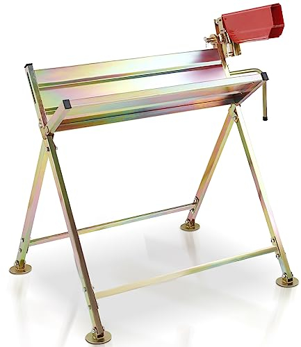 Yakimz Chevalet de sciage avec support de tronçonneuse - Support pliable pour scieries et ateliers - 81 x 72 x 78,5 cm - Charge maximale : 150 kg