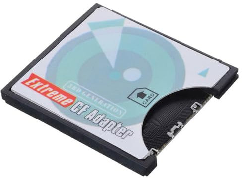 NFHK Adattatore per scheda di memoria SD SDHC SDXC ad alta velocità Extreme Compact Flash CF Tipo I