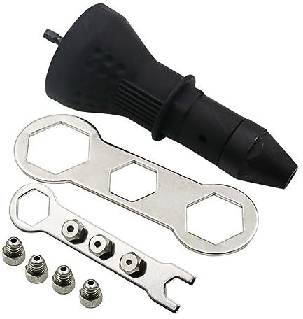 DIYEAH Junta De Remachadora Eléctrica Adaptador De Remache Para Taladro Inalámbrico Herramienta De Remache Para Remachadora Eléctrica Uso Proyectos De Reparación