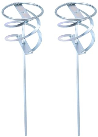 QUARKZMAN 2 Piezas Mezclador De Pintura Para Taladro En Cubos De 1-5 Galones, Accesorio De Taladro Para Revolver Pintura, Pala Mezcladora Para Mezclar Pintura Concreto Resina Epoxi