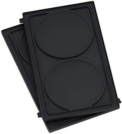 WMF Lono Snack Master Zubehör, Pancake Platten-Set, 2 abnehmbare Plattensets, antihaftbeschichtet