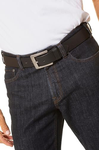 JP 1880 Herren Ledergürtel Gürtel, Schwarz, 145