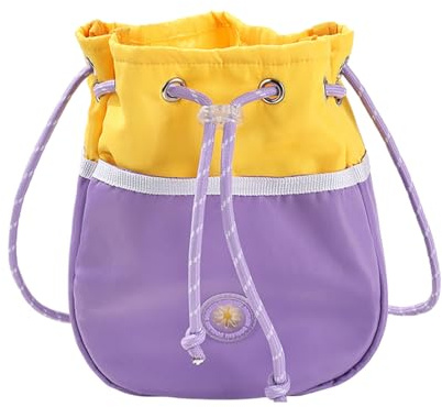 Sac à casse-croûte pour chien à l'épaule - Sac à bandoulière réglable pour chien - Sac à friandises portable pour chien - Marche, Jogging - Grande capacité - Distributeur de collations pour lingettes
