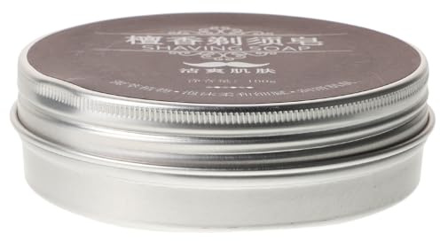 TEHAUX Jabón de Afeitar para Hombres Color Café Bálsamo Nutritivo y Humectante Afeitado Cómodo y Cuidado Barba
