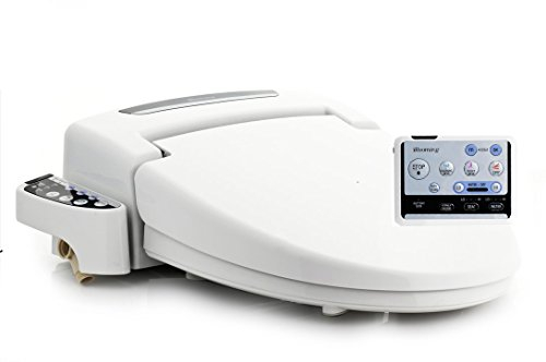 Blooming 770 Plus - PopoDusche WC brille set mit bidet funktion für intimreinigung | Bidet einsatz/aufsatz für toilette | Toilettenbidet toilettensitz mit heizung und warmwasser | Intimdusche