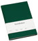 Semikolon 364090 - Notizbuch Classic A5 liniert - 176 Seiten, cremeweißes Papier - Lesezeichen - forest grün