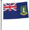 Drapeau des îles Vierges 2x3 FT Double Face Extérieur, Grande Bannière Maison Drapeau Cour Décoration Extérieure