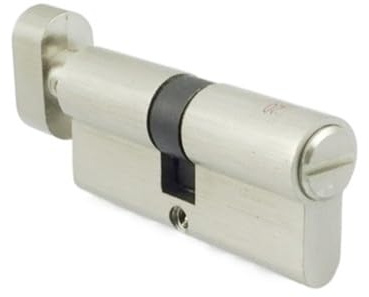 Bombin Cerradura Cerradura de puerta de latón for habitación, inodoro, 70 80MM BK, cerradura de cilindro, cerradura de hardware, cilindro de baño sin llave Cerraduras Antibumping (Color : BK-70MM)