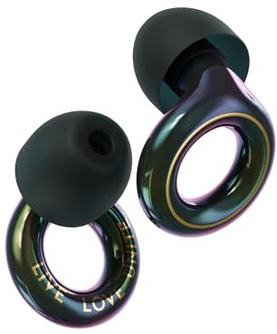 Tomorrowland x Loop Experience 2 Bouchons d’oreille – Protection auditive certifiée pour les concerts, festivals, événements sportifs et la vie nocturne – Réduction du bruit de 17 dB (haute fidélité)